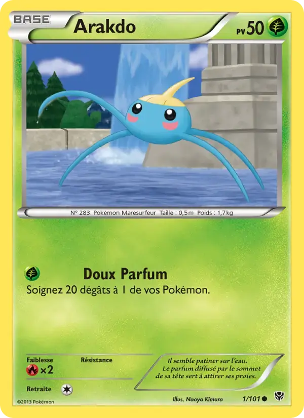 Carte Pokémon Arakdo #1 — Explosion Plasma