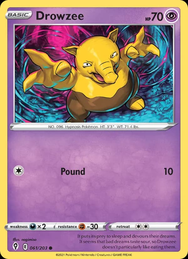 Drowzee #61 — Evolving Skies