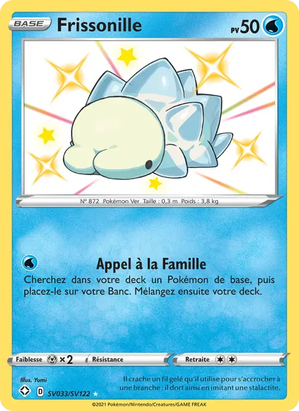Carte Pokémon Frissonille #SV033 — Destinées Radieuses