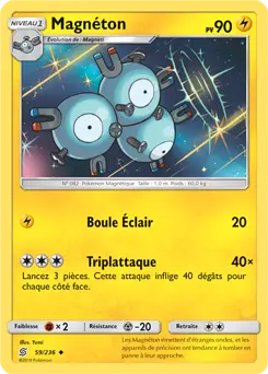 Carte Pokémon Magnéton #59 — Harmonie des Esprits
