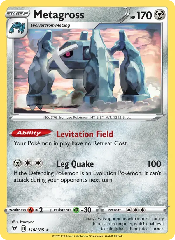 Metagross #118 — Vivid Voltage