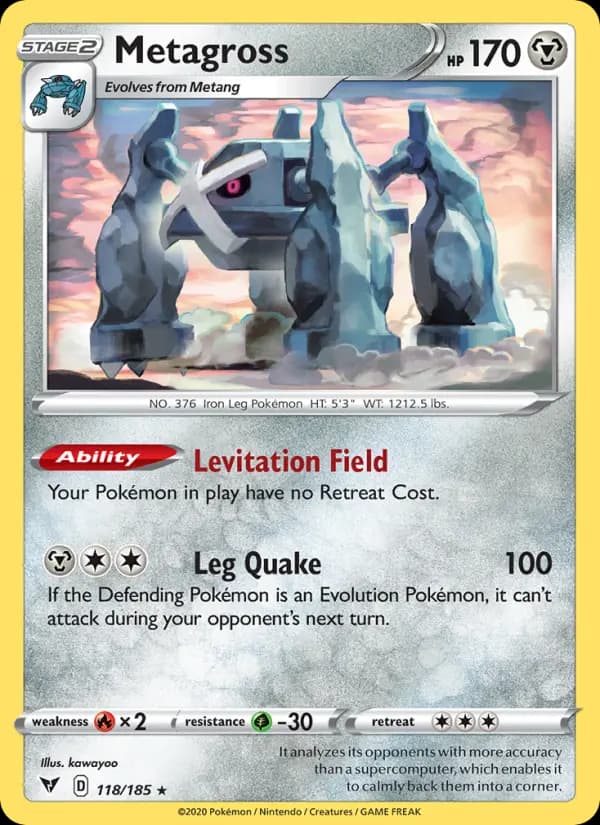 Metagross #118 — Vivid Voltage