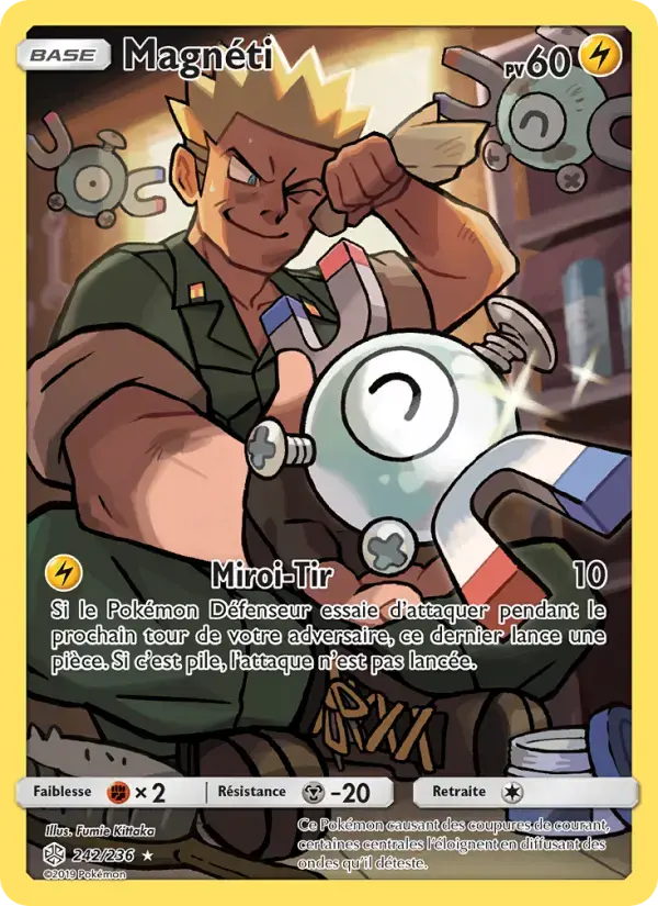 Carte Pokémon Magnéti #242 — Éclipse Cosmique
