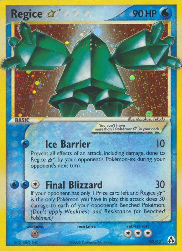 Regice Star #90 — Legend Maker