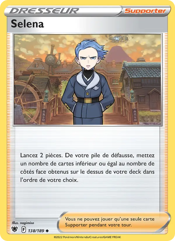 Carte Pokémon Selena #138 — Astres Radieux
