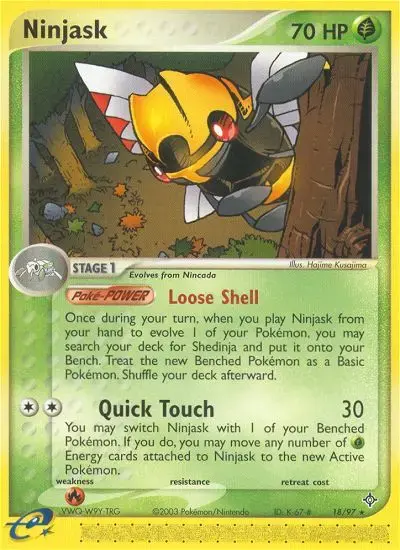 Ninjask #18 — Dragon
