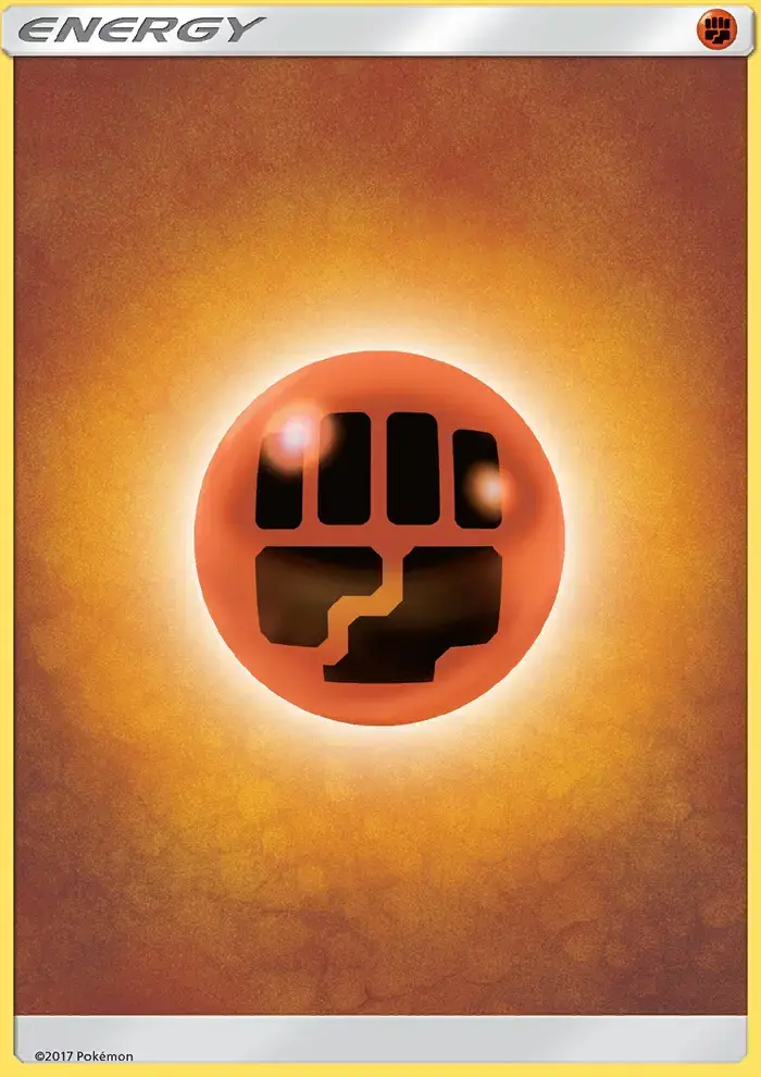 Carte Pokémon Énergie Combat #169 — Soleil et Lune