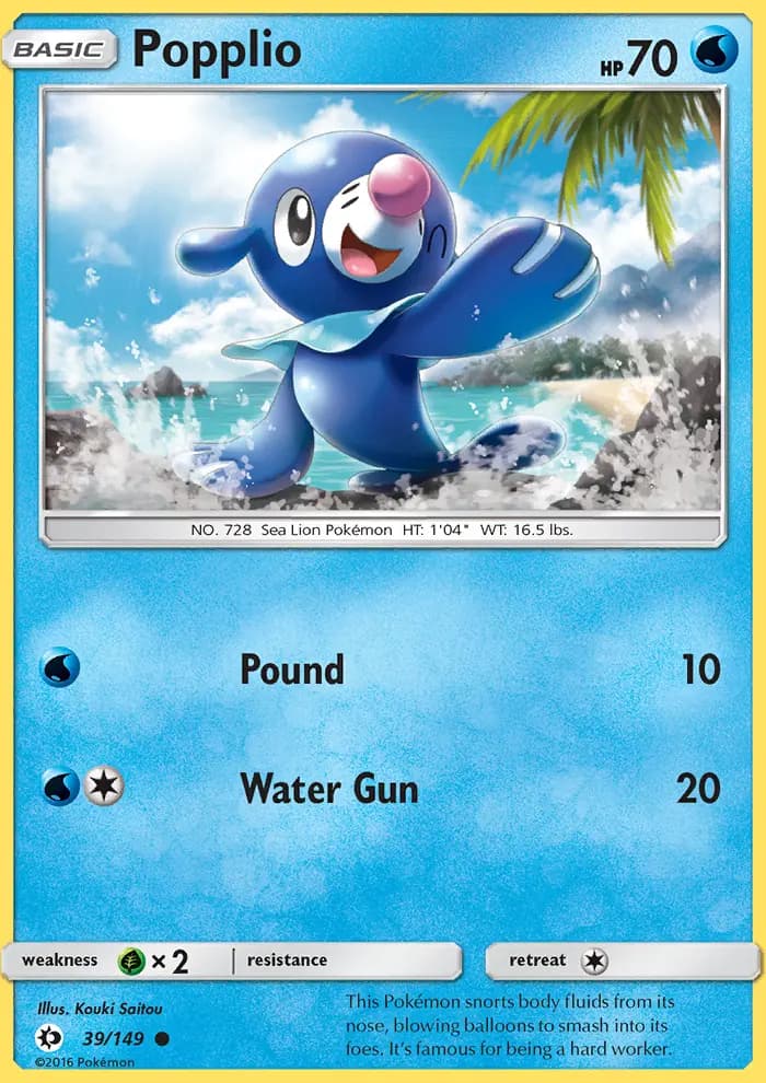Popplio #39 — Sun & Moon