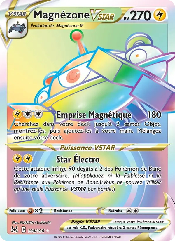 Carte Pokémon Magnézone VSTAR #198 — Origine Perdue