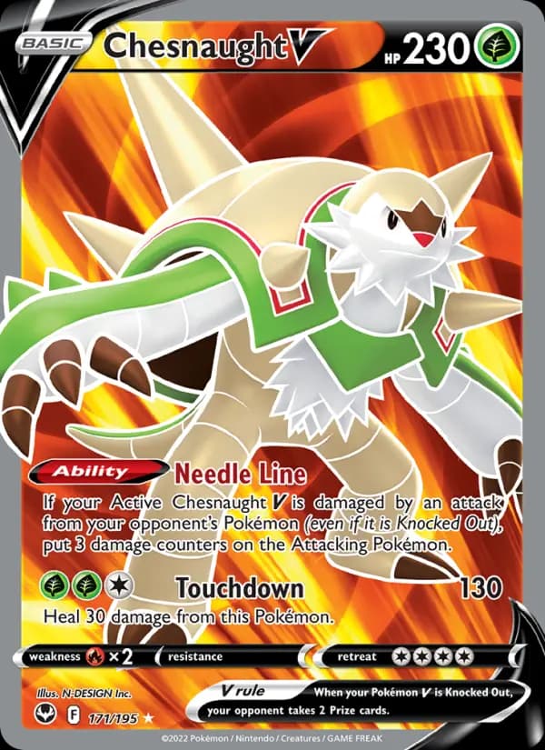 Chesnaught V #171 — Silver Tempest