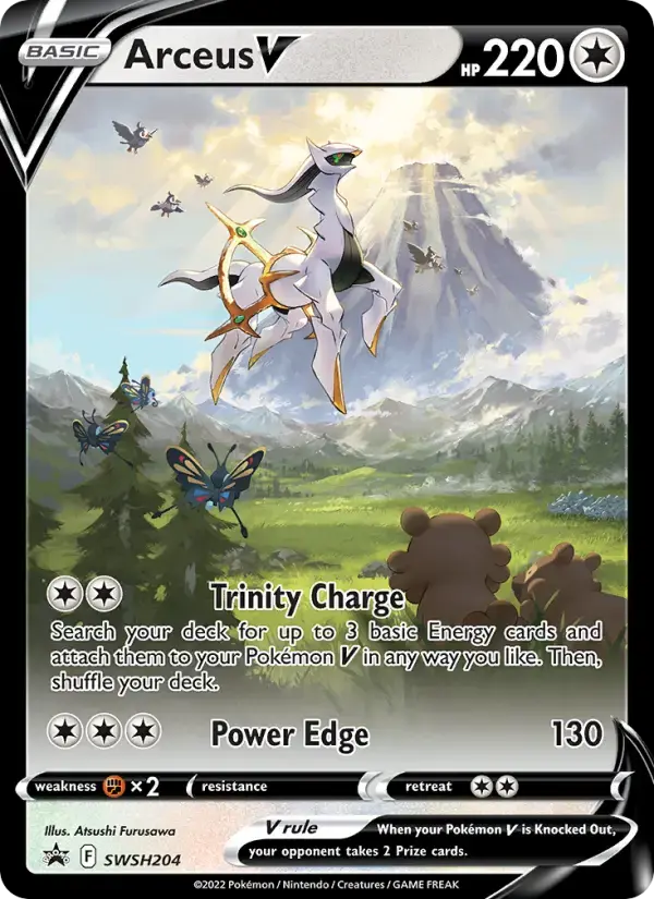 Arceus V #SWSH204 — Sword & Shield Promos