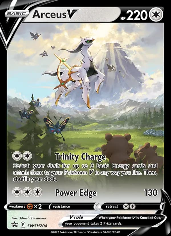 Arceus V #SWSH204 — Sword & Shield Promos
