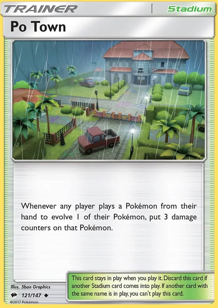 Po Town #121 — Burning Shadows