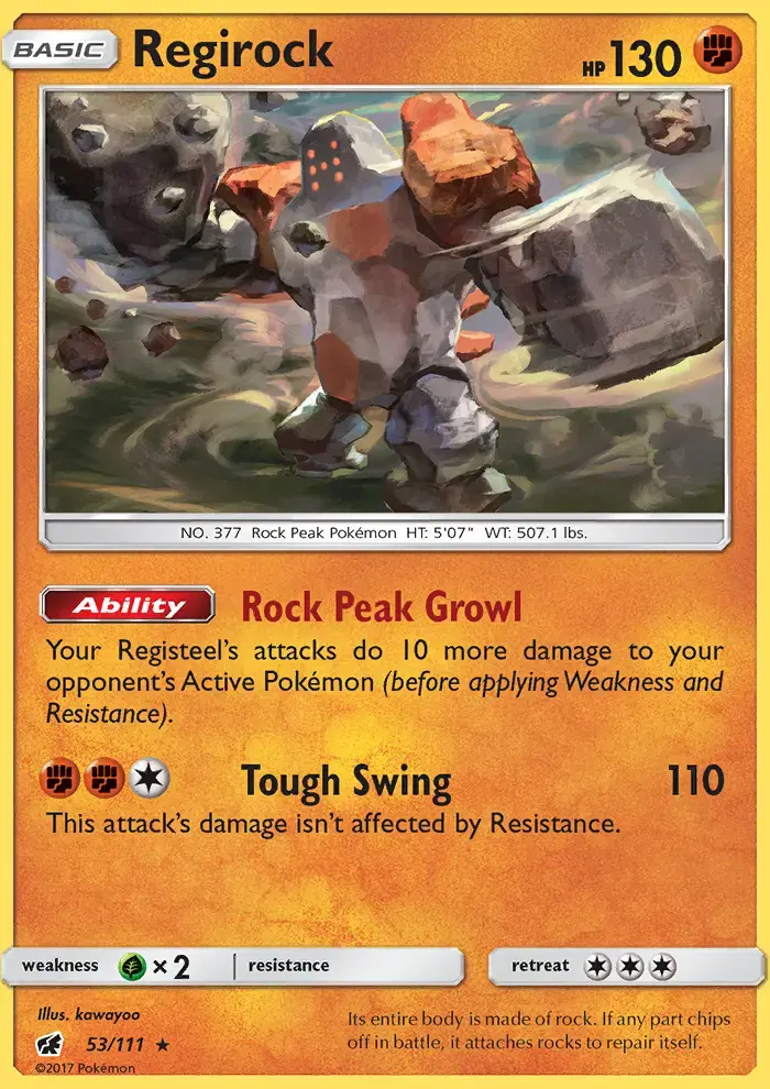 Regirock #53 — Crimson Invasion