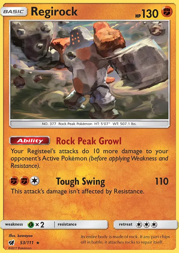 Regirock #53 — Crimson Invasion