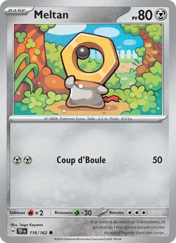 Carte Pokémon Meltan #116 — Forces Temporelles