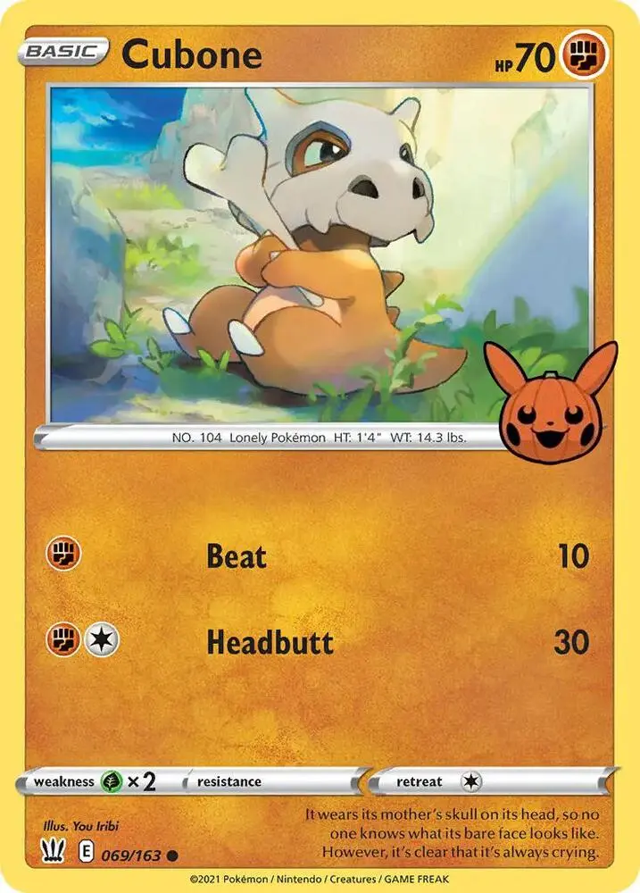 Cubone #069 — Trick or Trade BOOster Bundle 2022
