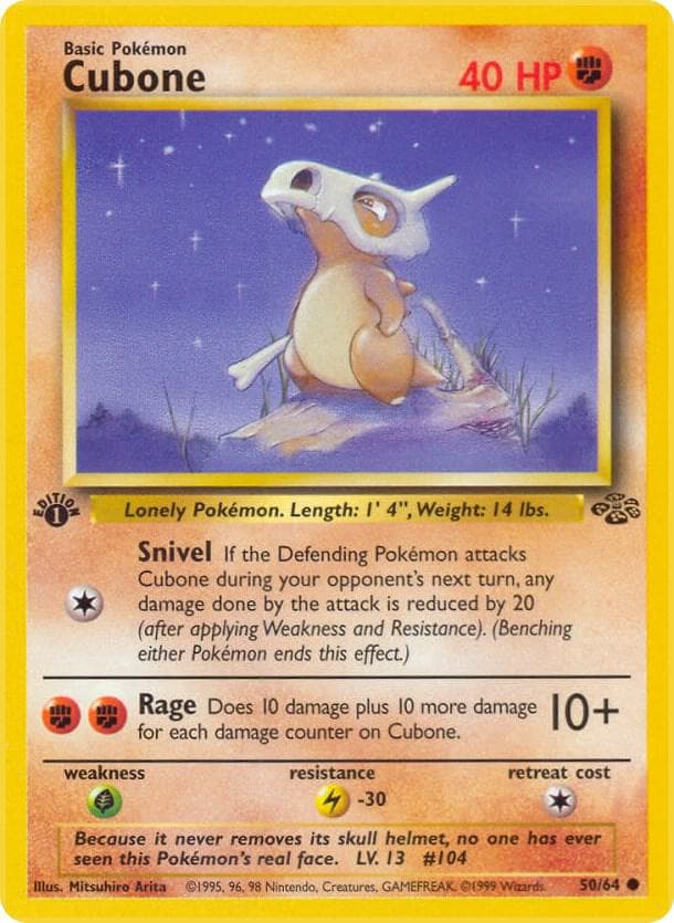 Cubone #50 — Jungle