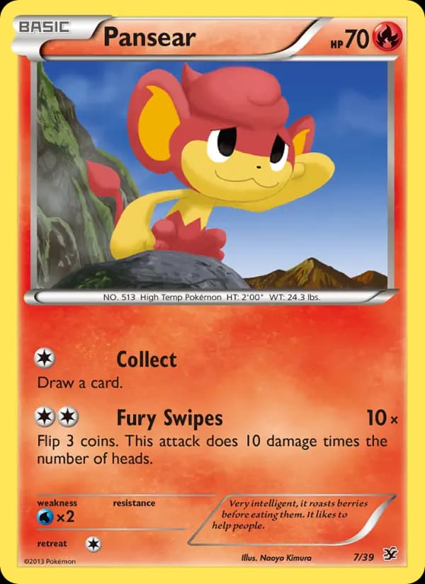 Pansear #7 — Kalos Starter Set