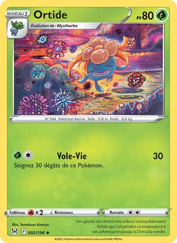 Carte Pokémon Ortide #002 — Origine Perdue