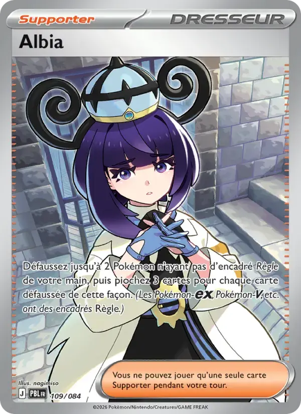 Carte Pokémon Albia #109 — Nuit Noire
