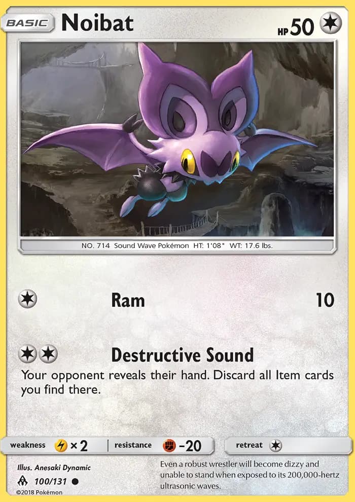 Noibat #100 — Forbidden Light