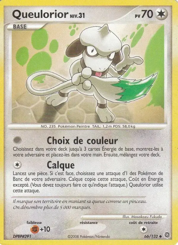 Carte Pokémon Queulorior #66 — Merveilles Secrètes