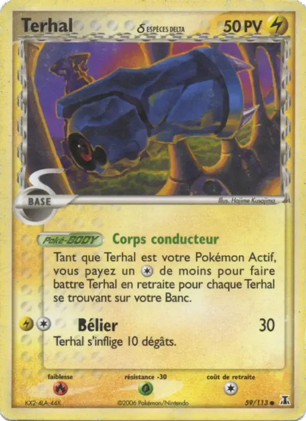 Carte Pokémon Terhal δ #59 — Espèces Delta