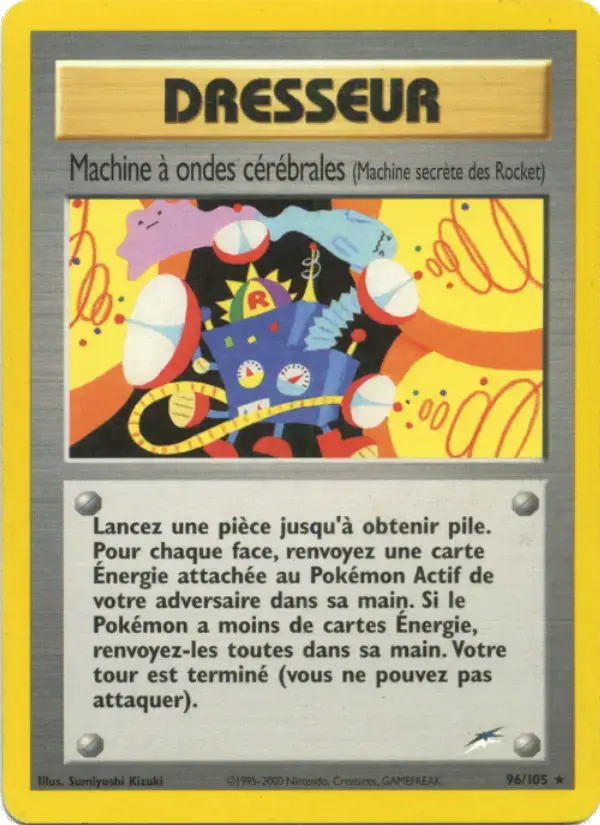 Carte Pokémon Machine à ondes cérébrales #96 — Neo Destiny