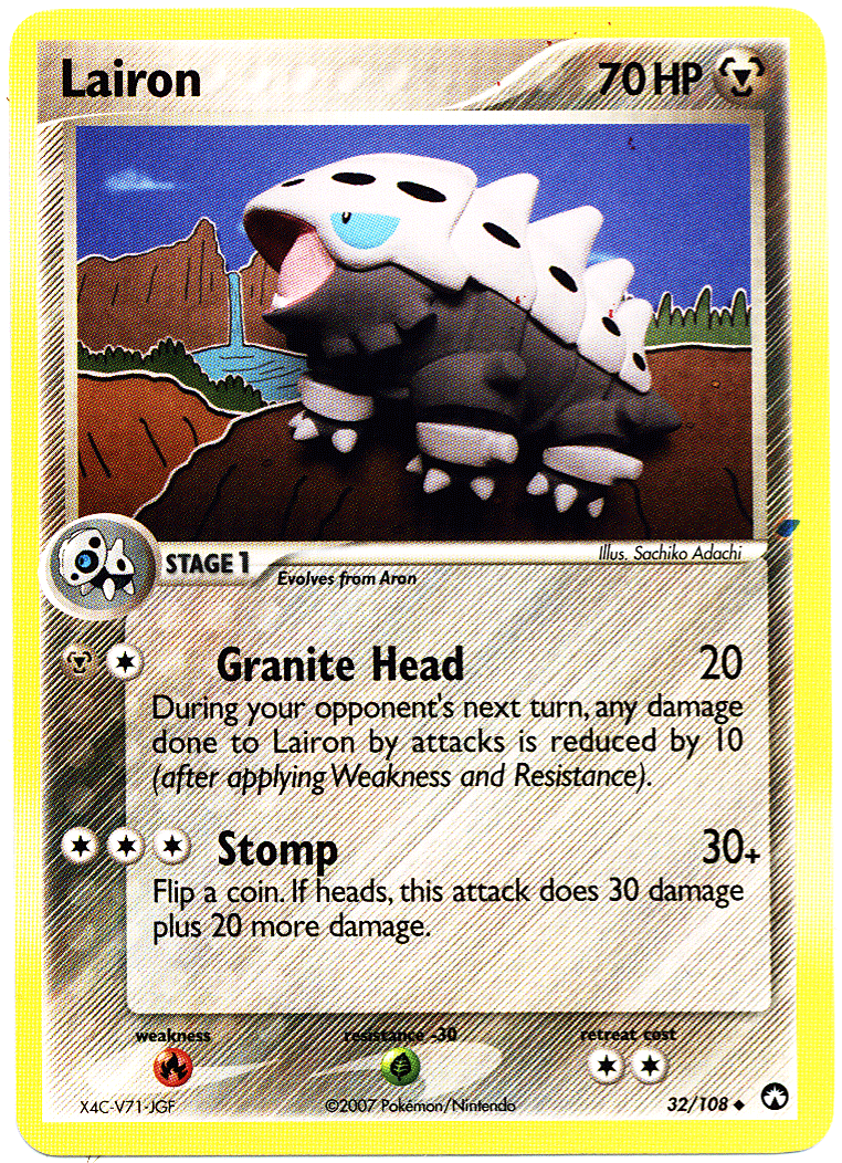 Carte Pokémon Lairon #064 — ワールドチャンピオンズパック