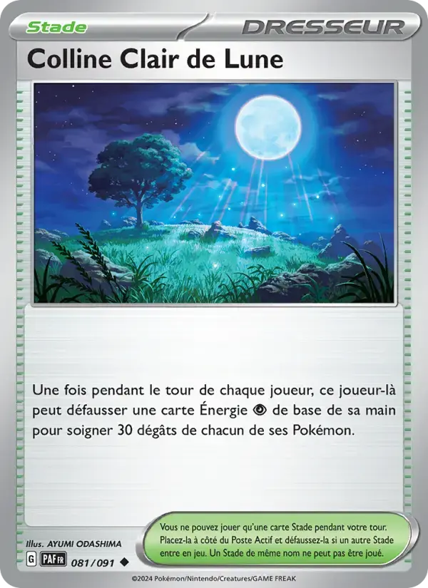 Carte Pokémon Colline Clair de Lune #081 — Destinées de Paldea