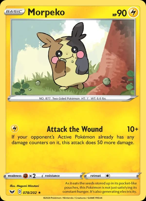Morpeko #78 — Sword & Shield