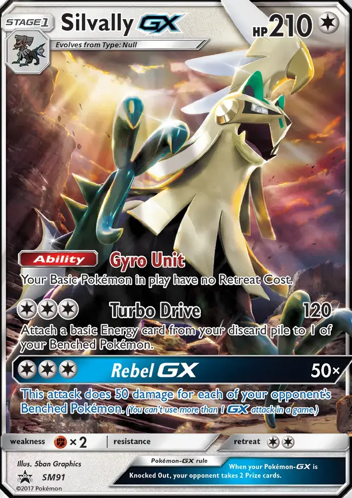 Silvally GX #SM91 — Sun & Moon Promos