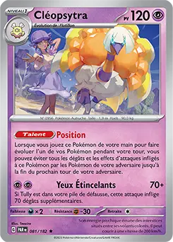 Carte Pokémon Cléopsytra #081 Cosmos — Faille Paradoxe