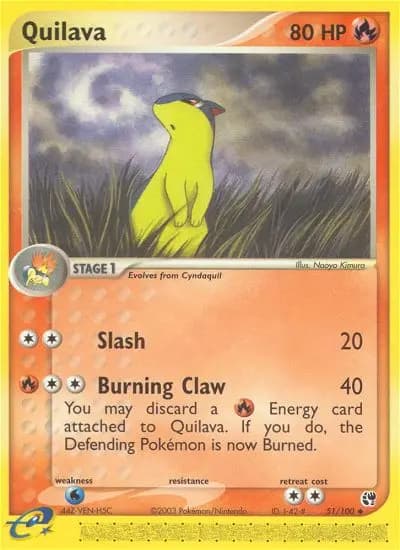 Quilava #51 — Sandstorm