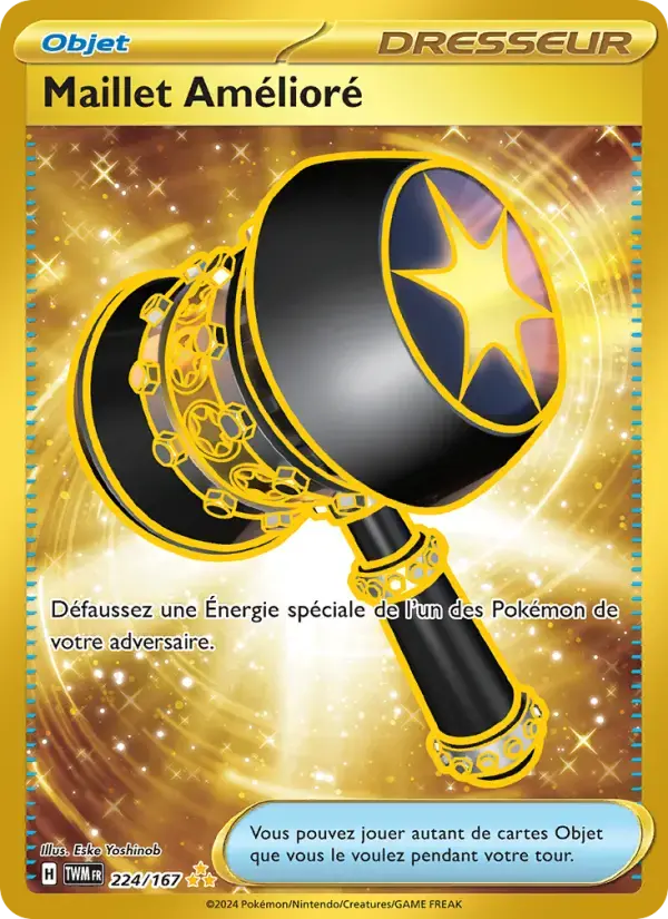 Carte Pokémon Maillet Amélioré #224 — Mascarade Crépusculaire