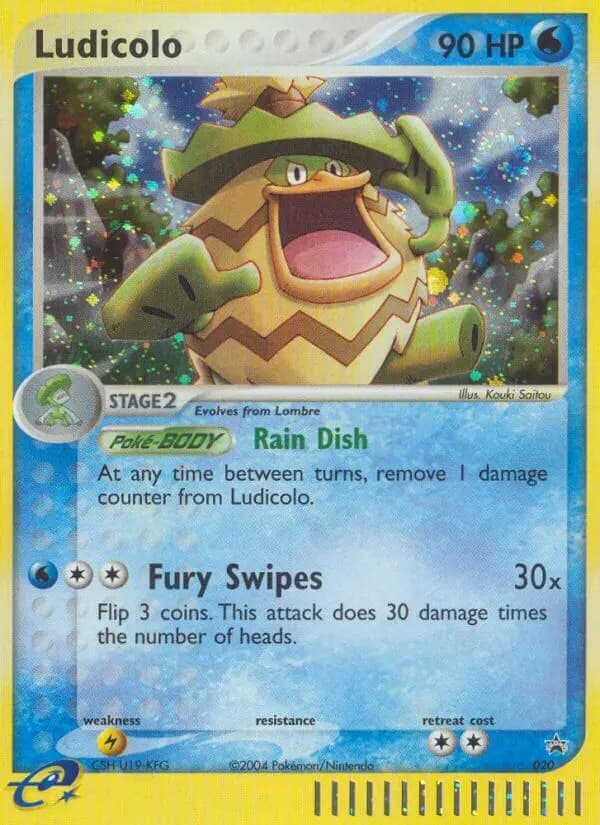 Ludicolo #20 — Nintendo Black Star Promos