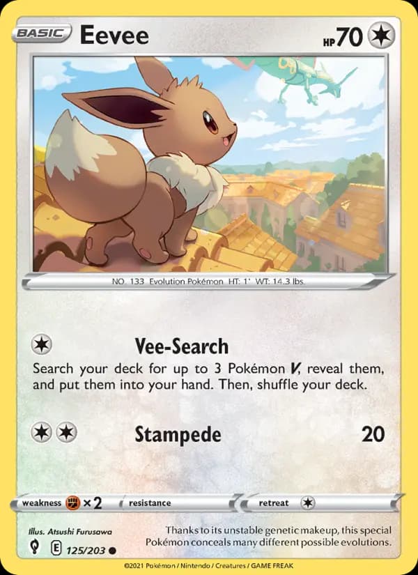 Eevee #125 — Evolving Skies