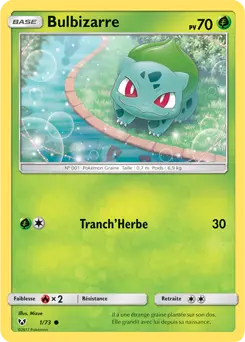 Carte Pokémon Bulbizarre #1 — Légendes Brillantes