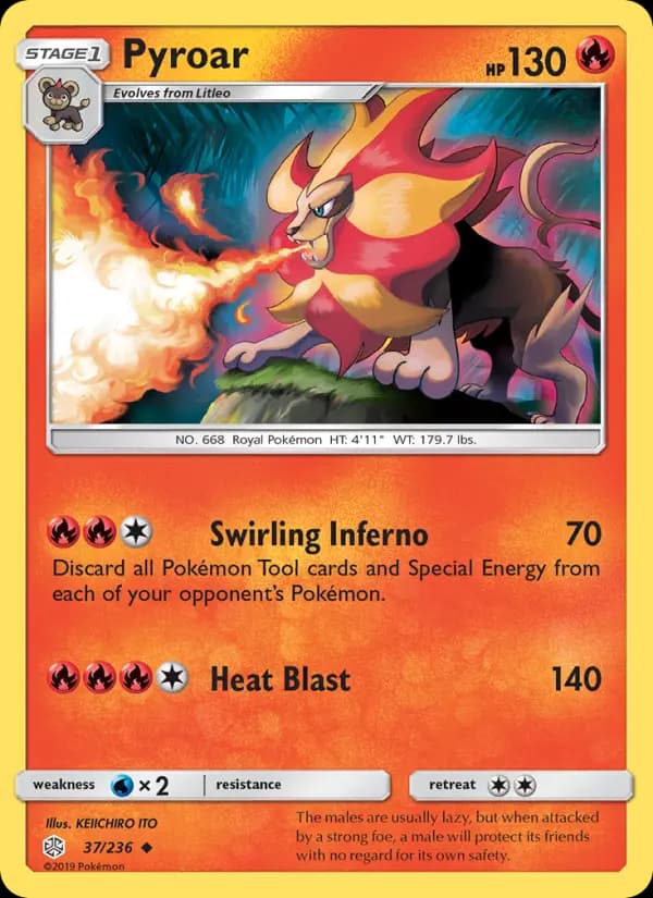 Pyroar #37 — Cosmic Eclipse