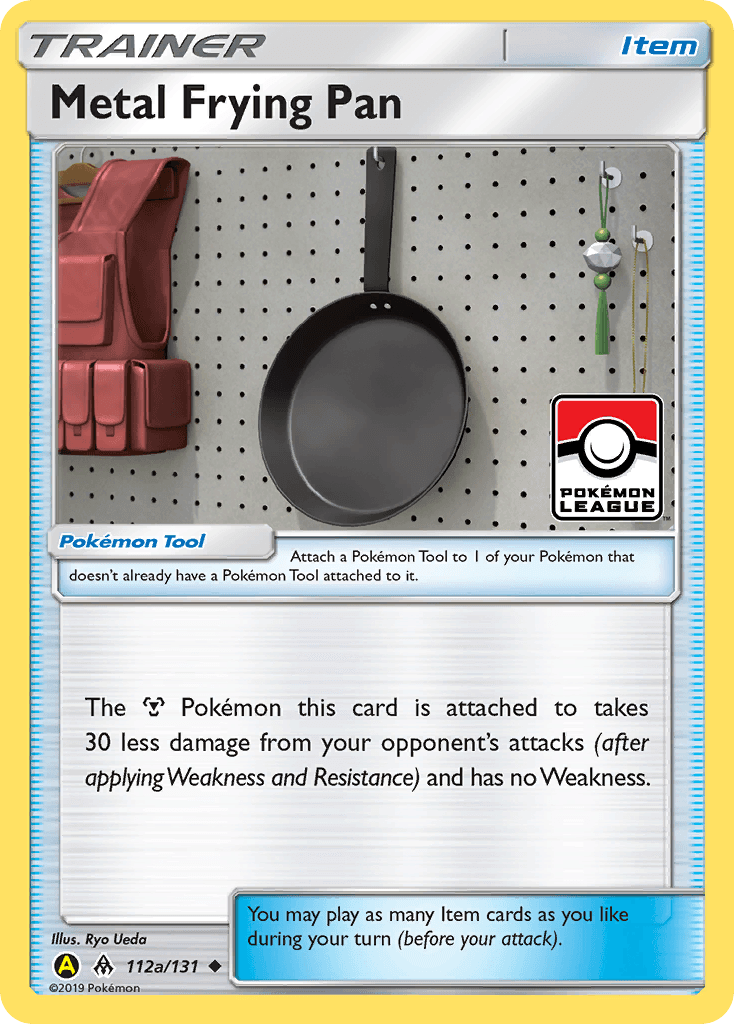 Metal Frying Pan #112a — Forbidden Light