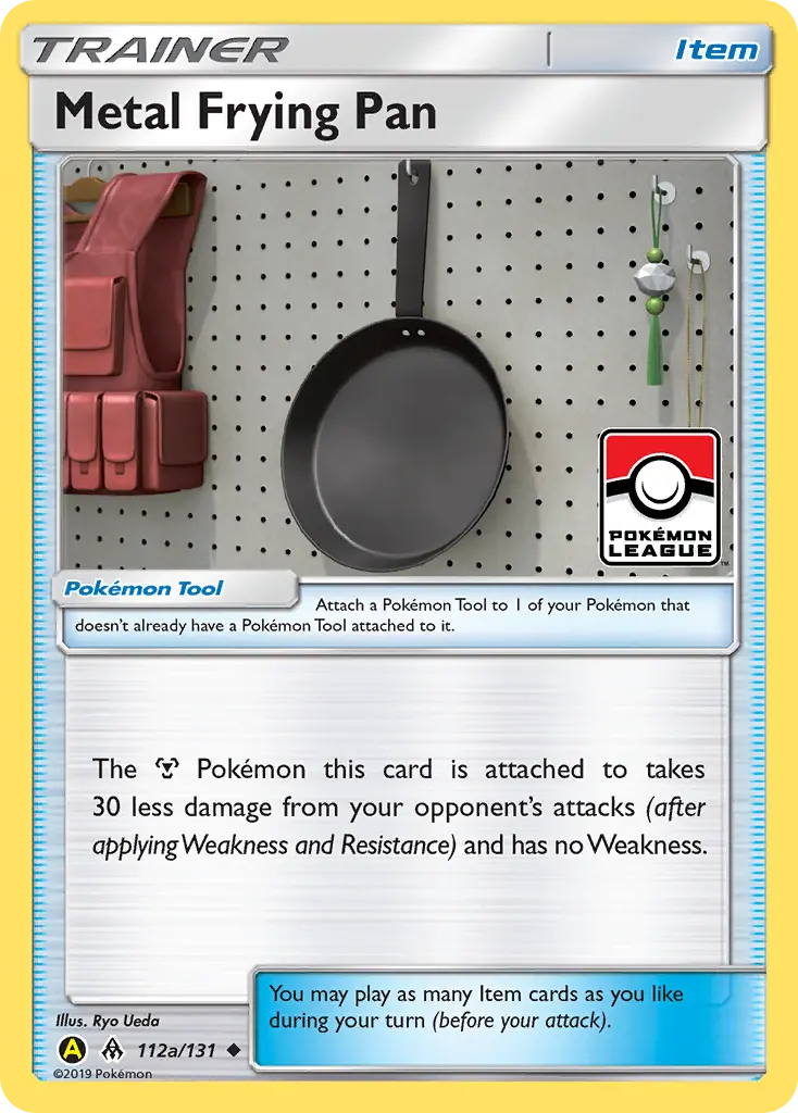 Carte Pokémon Metal Frying Pan #112a — Lumière Interdite