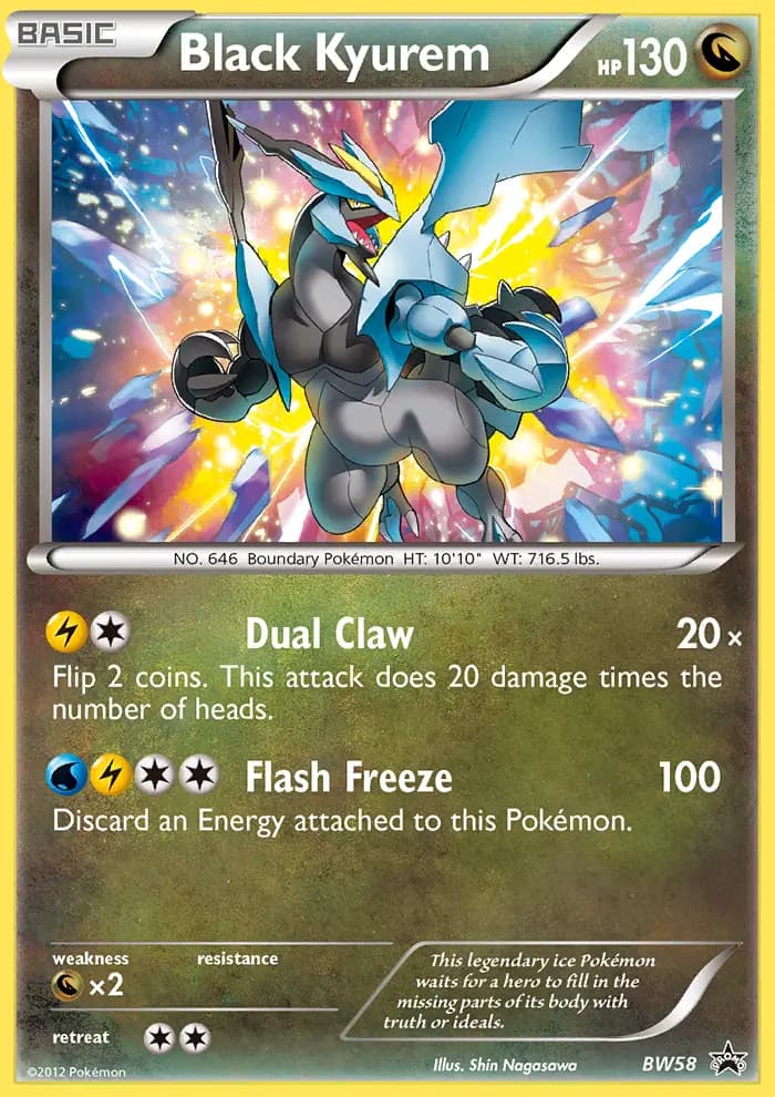 Black Kyurem #BW58 — Black & White Promos