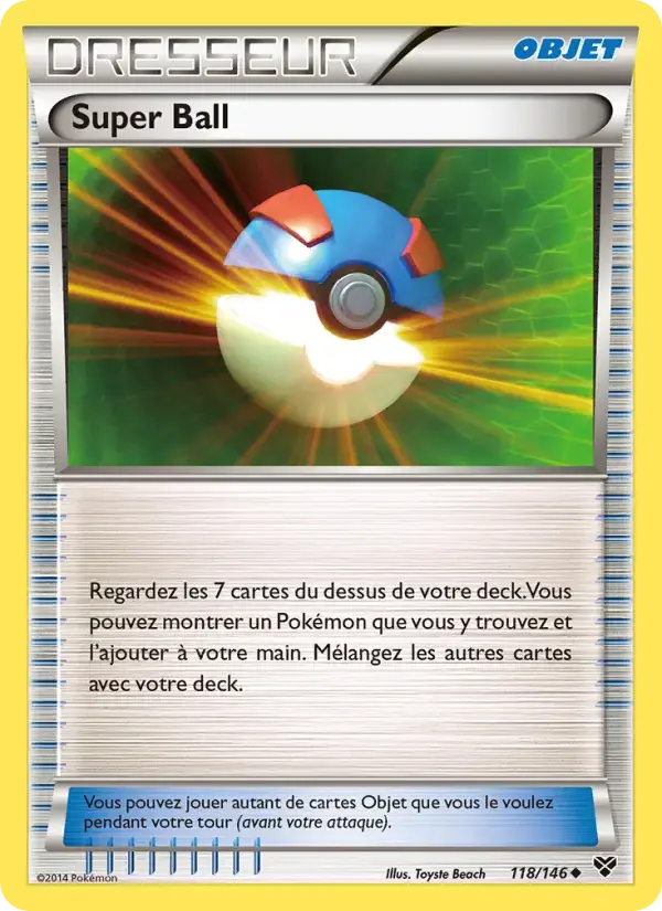 Carte Pokémon Super Ball #118 — XY