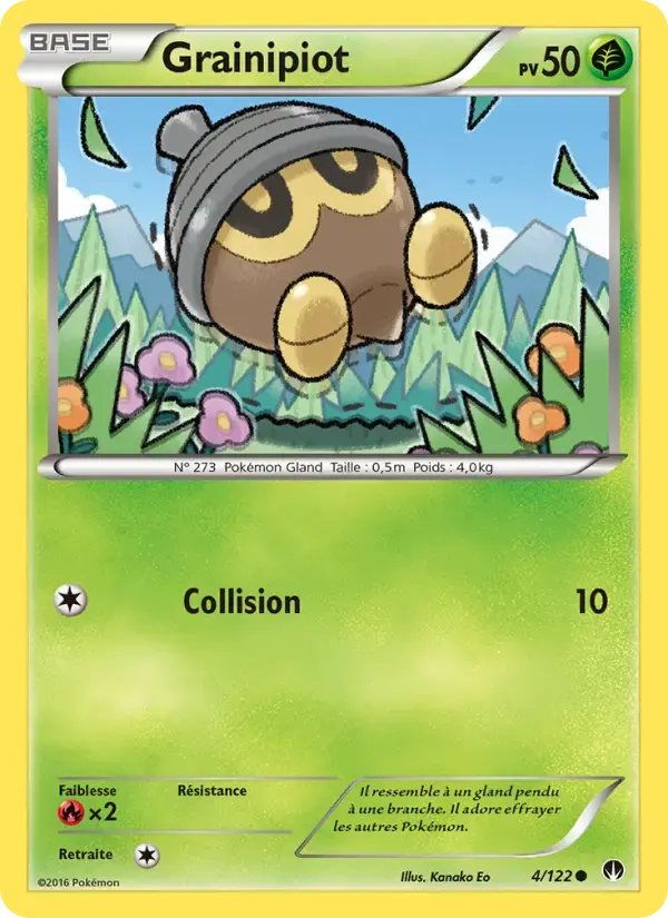 Carte Pokémon Grainipiot #4 — Rupture Turbo