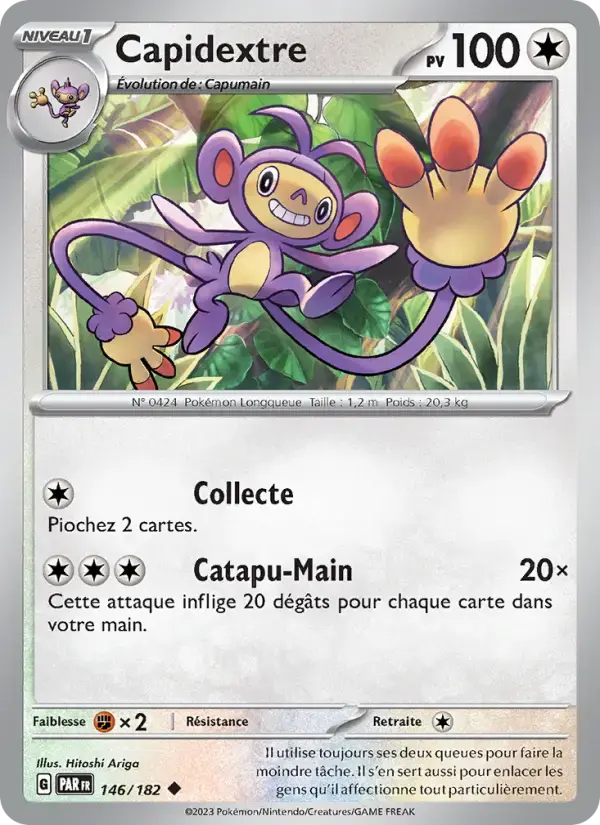 Carte Pokémon Capidextre #146 — Faille Paradoxe