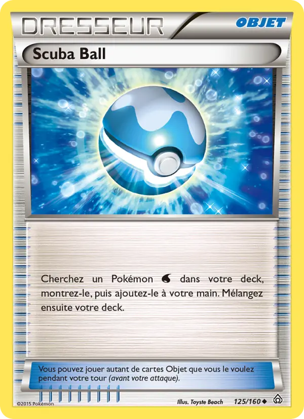 Carte Pokémon Scuba Ball #125 — Primo-Choc