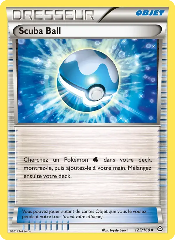 Carte Pokémon Scuba Ball #125 — Primo-Choc