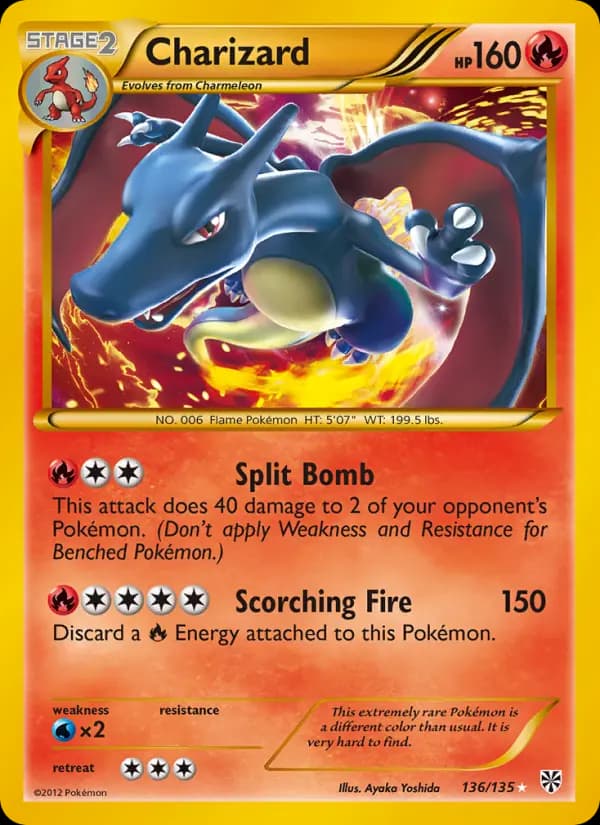 Charizard #136 — Plasma Storm