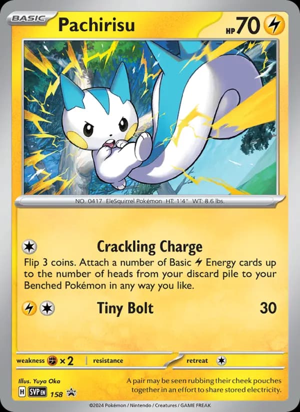 Pachirisu #158 — Scarlet & Violet Promos